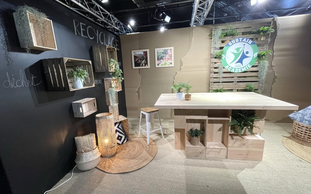 Stand éco-conçu pour salon professionnel : guide complet et durable