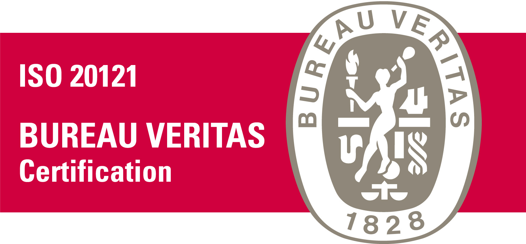Logo certification Iso 20121 Bureau Veritas